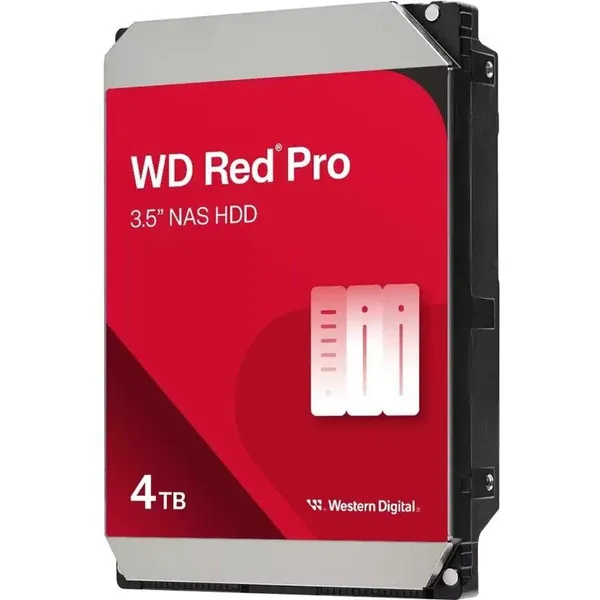 HDD Intern WD Red Pro 4TB SATA-III 7200RPM 256MB WD4005FFBX - imagine 2