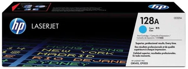 Toner HP CE321A Cyan Original Color LaserJet