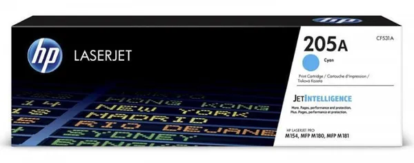 Toner HP CF531A Cyan Original 0.9K Color LaserJet Pro M180 M181
