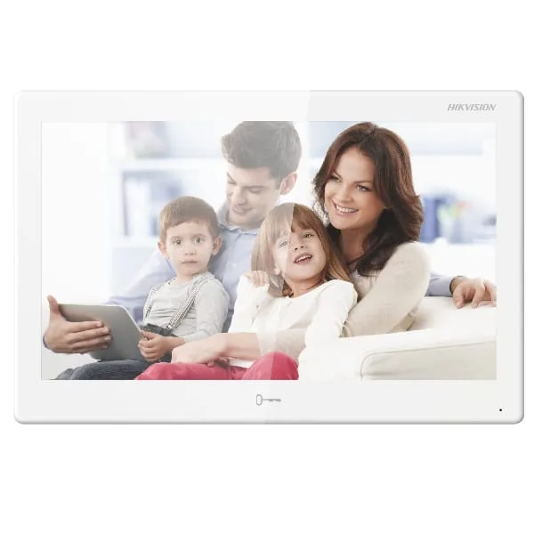 Post Interior HIKVISION DS-KH9510-WTE1(B) 10.1 inch WiFi Android Alb