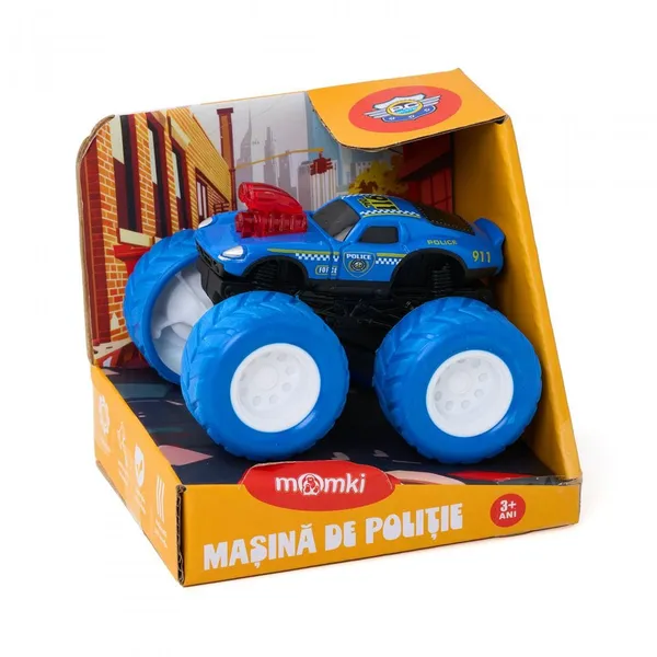 Mașinuță Poliție MOMKI 8.5 cm Modele Diverse - imagine 9