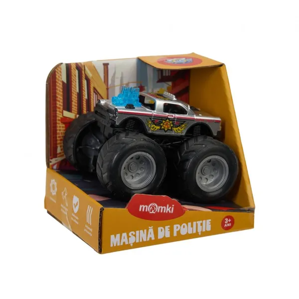 Mașinuță Poliție MOMKI 8.5 cm Modele Diverse - imagine 11
