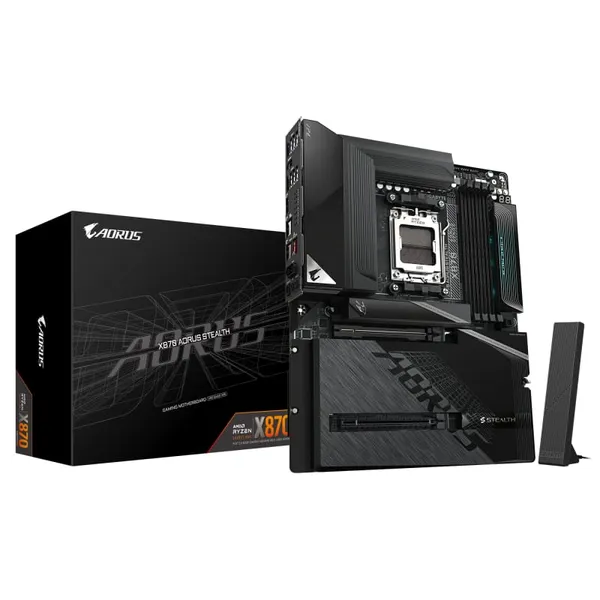 Placă de bază GIGABYTE X870 AORUS STEALTH AMD AM5