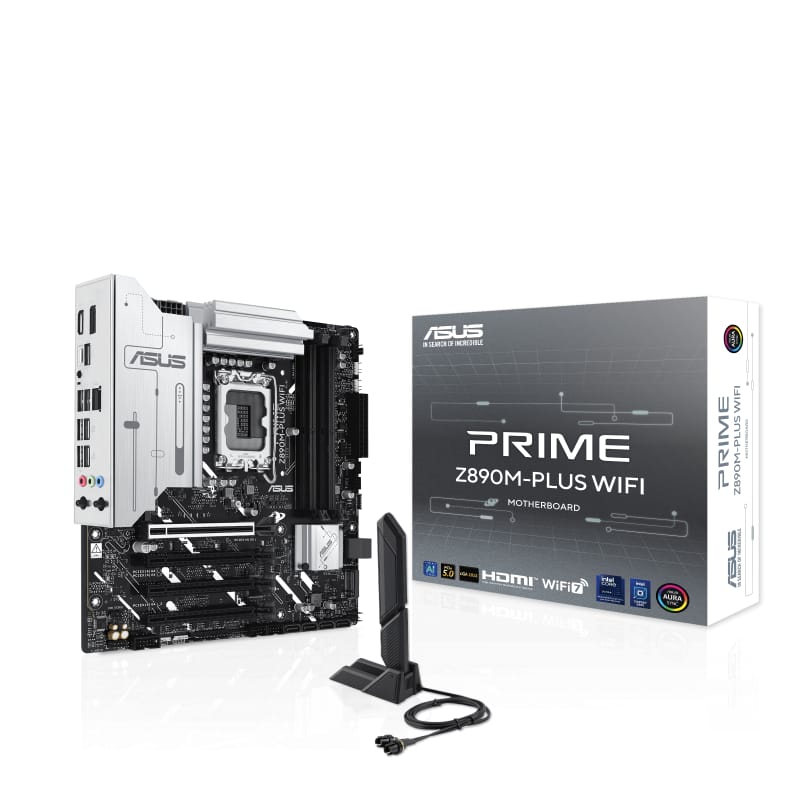 Placă de bază ASUS PRIME Z890M-PLUS WIFI LGA1851 DDR5 mATX