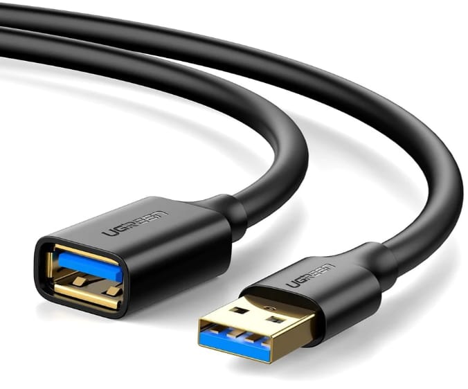 Cablu Prelungitor USB UGREEN US129 3.0 T-M 2m Negru