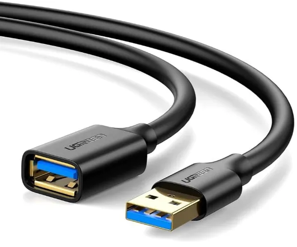 Cablu Prelungitor USB UGREEN US129 3.0 T-M 2m Negru