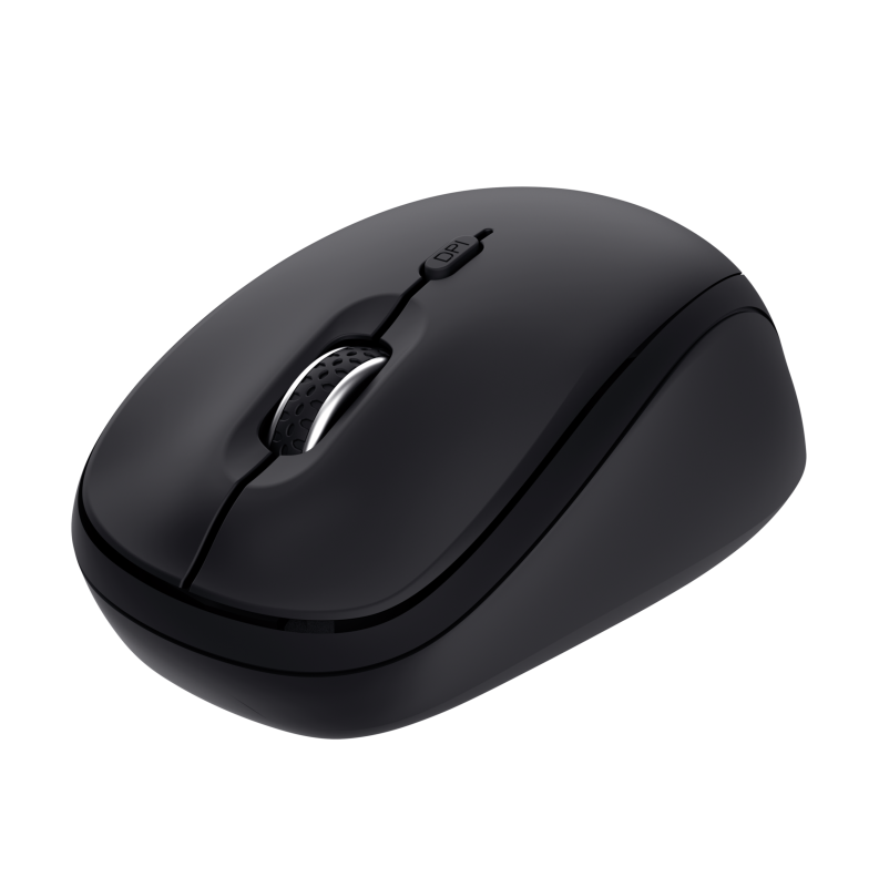 Mouse TRUST Yvi Wireless 1600 DPI Negru TR-25440