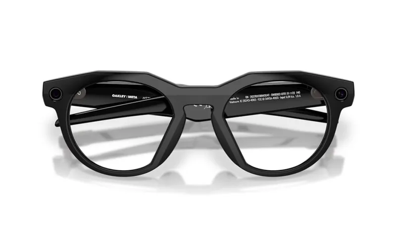 Ochelari Smart OAKLEY Meta HSTN AI Glasses Black/Clear OW8002-0751 - imagine 5