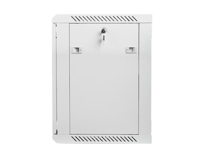 Dulap Rack 19 inci LANBERG Perete 12U 600x450 Ușă Sticlă Gri V2