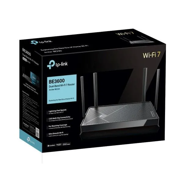 Router Wireless TP-LINK Archer BE230 Wi-Fi 7 Dual-Band - imagine 4