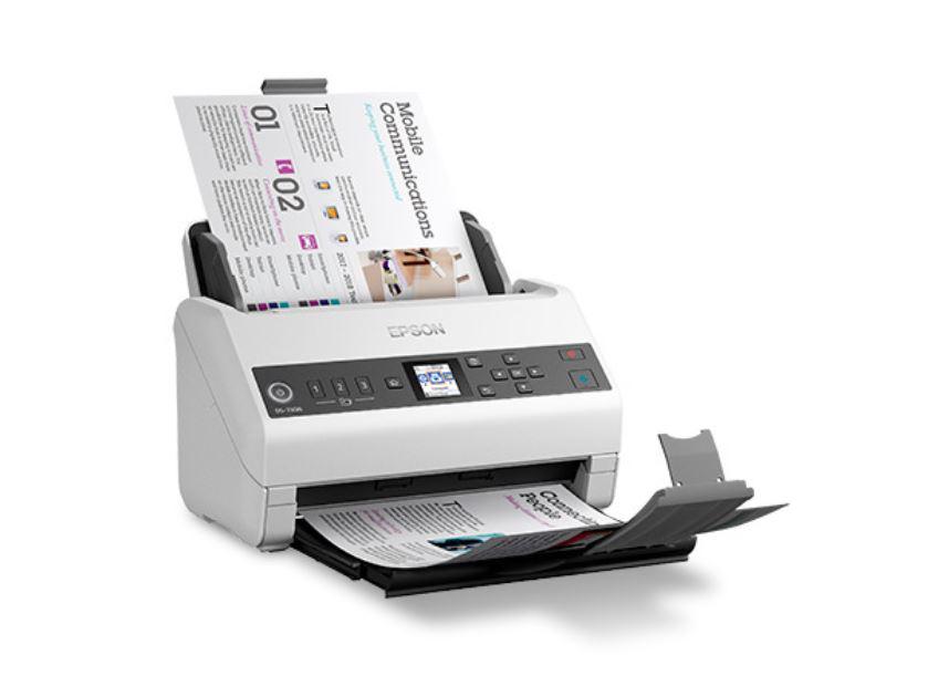 Scanner EPSON DS-730N A4 40ppm 1200dpi Sheetfed Negru
