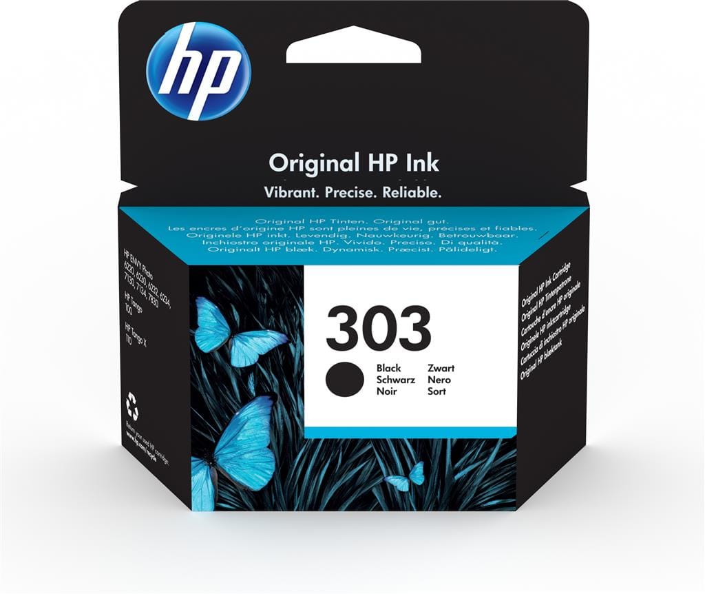 Cartuș Cerneală HP 303 Original Negru T6N02AE