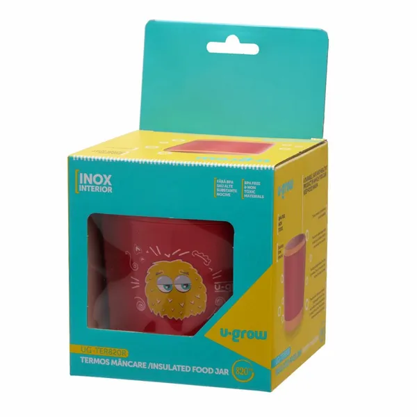 Recipient Termic U-GROW 820 ml Mâncare Bebeluși - imagine 5