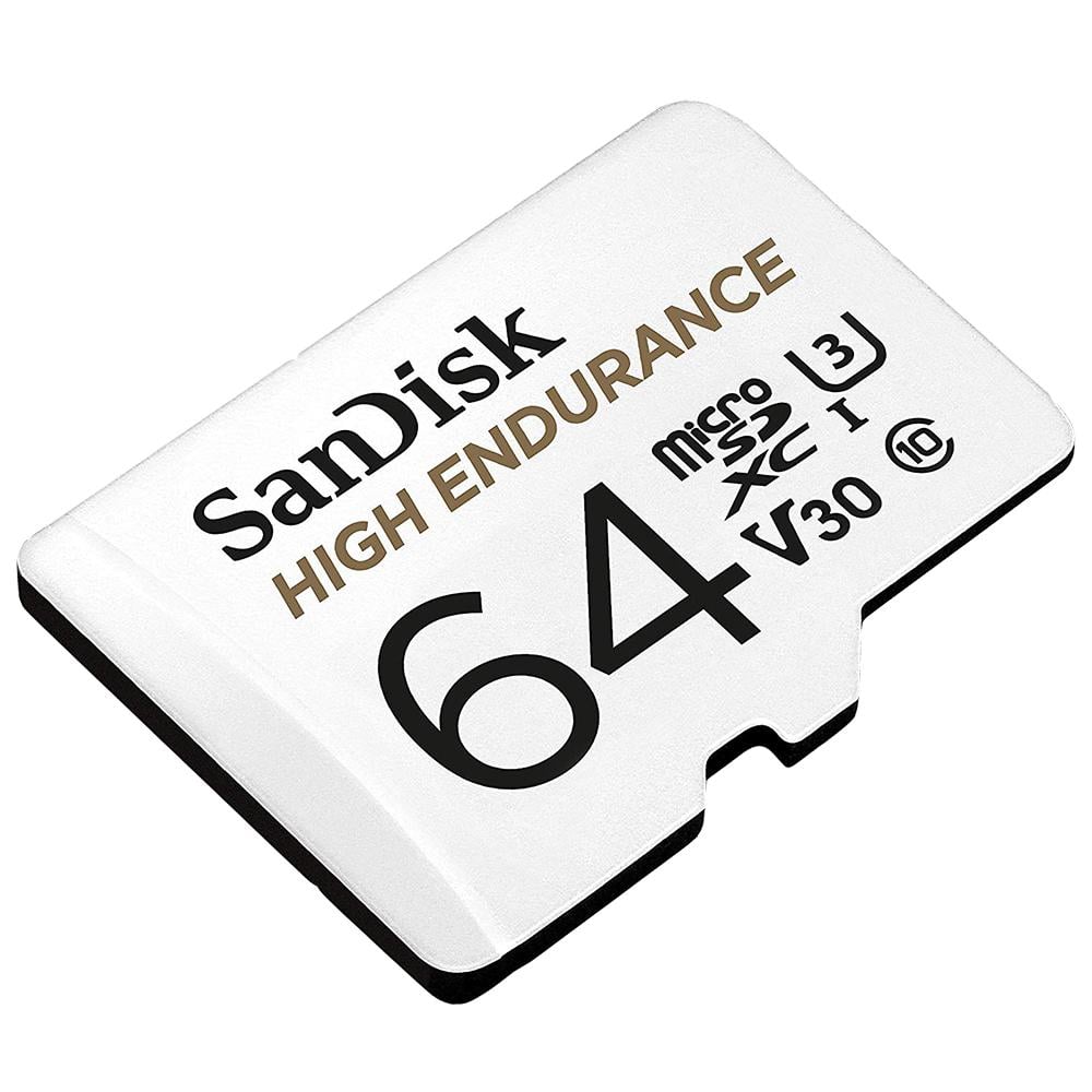 Card de Memorie MicroSD SANDISK High Endurance 64GB Class 10 - imagine 2
