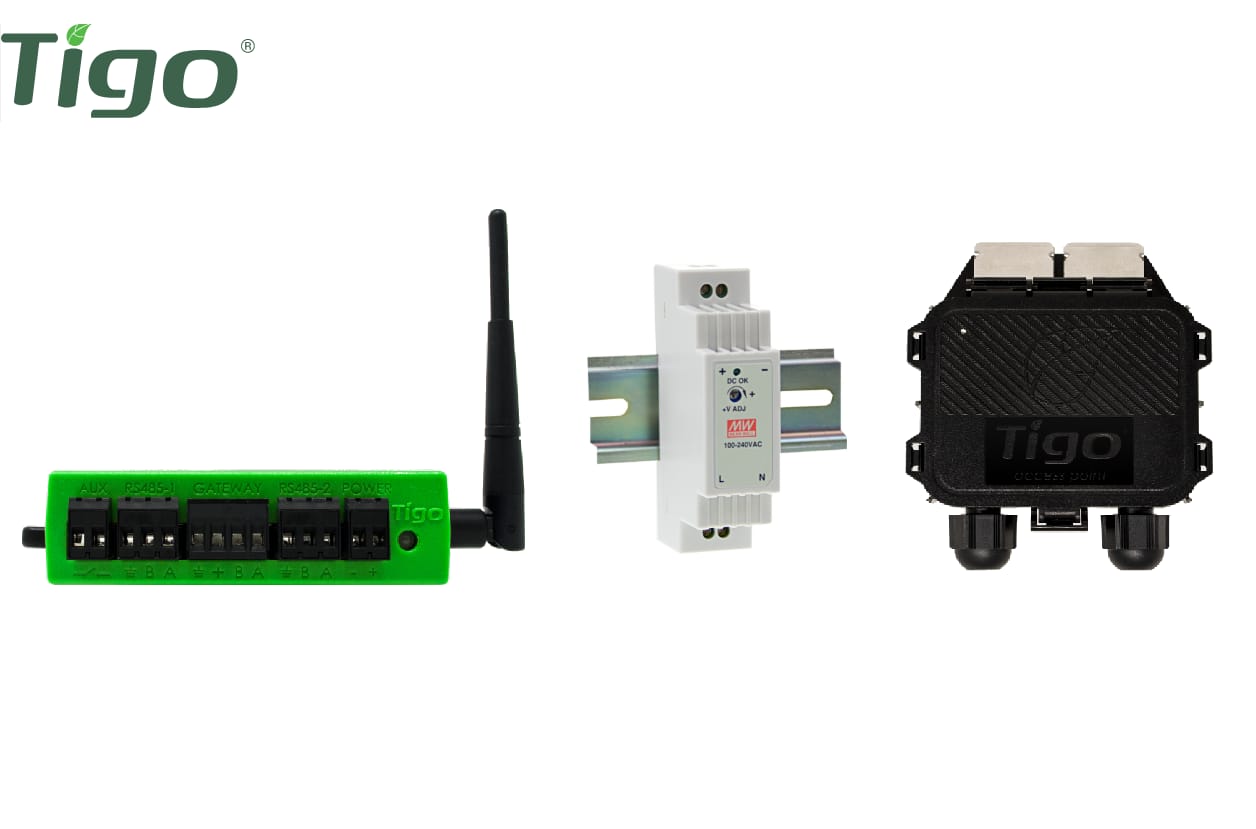 Kit Componente Sistem Solar TIGO ENERGY Cloud Connect Advanced Access Point Sina DIN PS