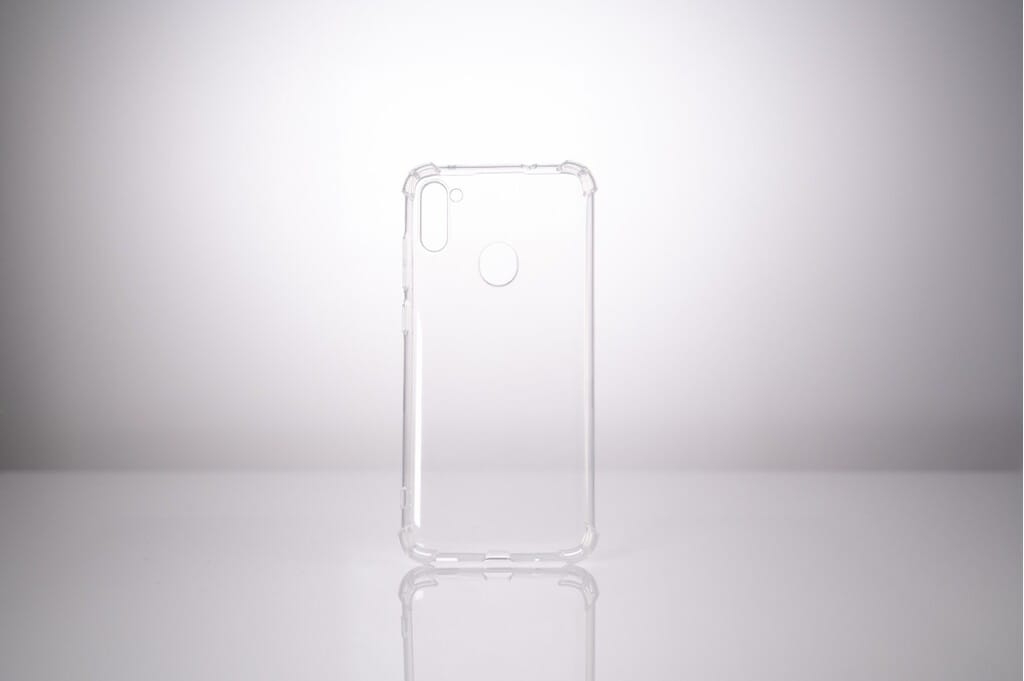 Husă Smartphone SPACER Samsung Galaxy M11 TPU Transparent