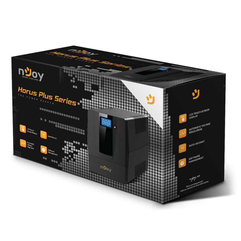 UPS NJOY Horus Plus 800 800VA/480W - imagine 4