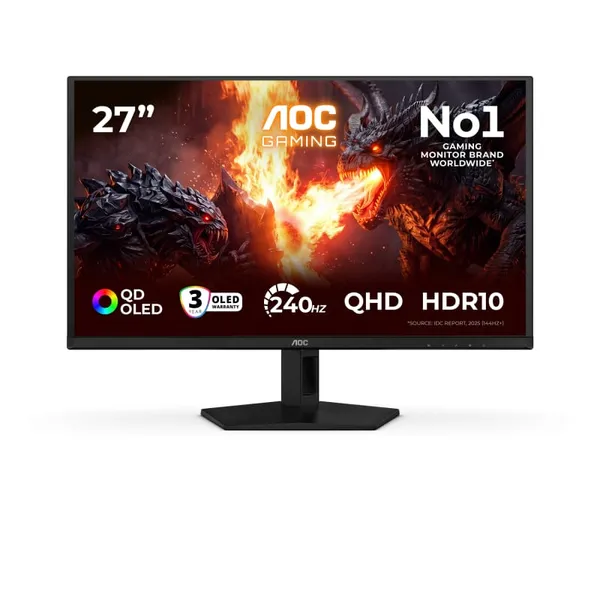 Monitor Gaming AOC Q27G41ZDF 27 inch 2560x1440 Negru