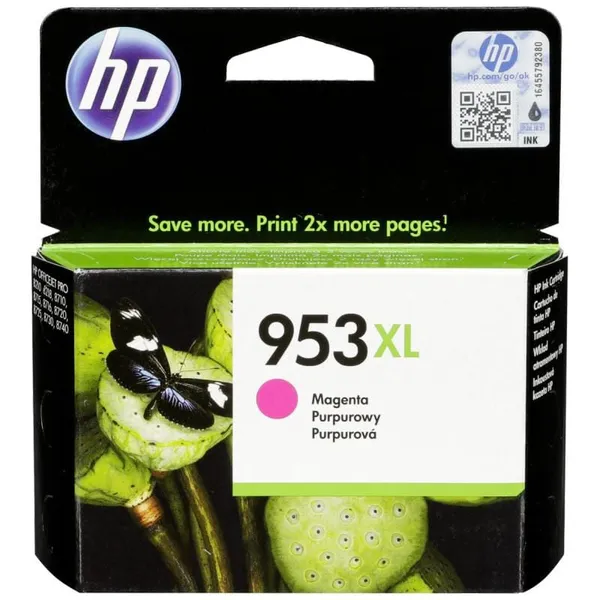 Cartuș Cerneală HP 953XL Magenta Officejet Pro 8210 F6U17AE - imagine 2