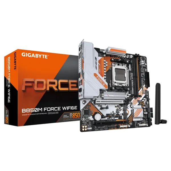 Placă de bază GIGABYTE B850M FORCE WIFI 6E AM5 mATX