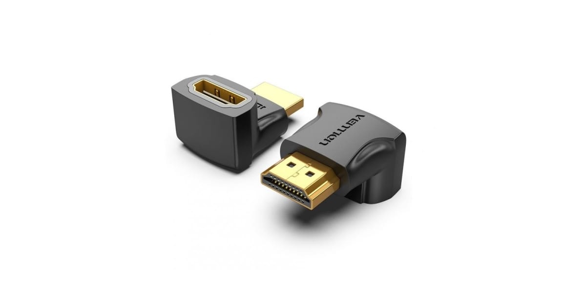 Adaptor VENTION AINB0 HDMI(T)-HDMI(M) 4K 270° Negru