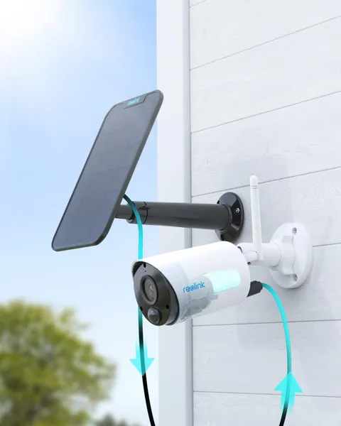 Camera de supraveghere REOLINK Argus Eco 3MP Panou Solar - imagine 2