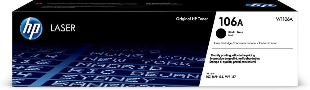 Toner HP W1106A Black Original 1000 pagini
