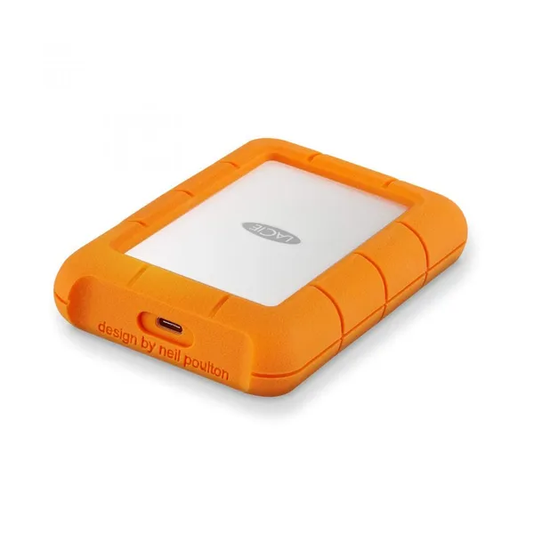 HDD extern LACIE Rugged 5TB USB 3.0 Portocaliu STFR5000800 - imagine 2