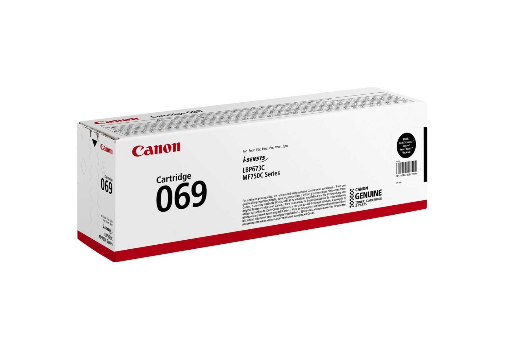 Toner CANON CRG069BK Negru 2100 pagini Original