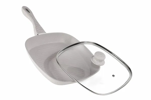 Tigaie grill HEINNER MozaiK Aluminiu cu Capac 28x4 cm