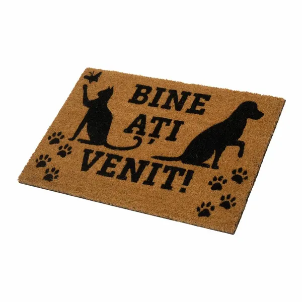 Covoraș intrare HEINNER HOME PAWS 60x40 cm Iarbă de mare - imagine 3