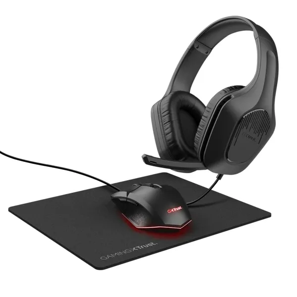 Kit Gaming TRUST GXT790P Tridox 3-in-1 Negru TR-25117