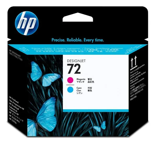 Cap de Printare HP 72 Magenta Cyan C9383A - imagine 2