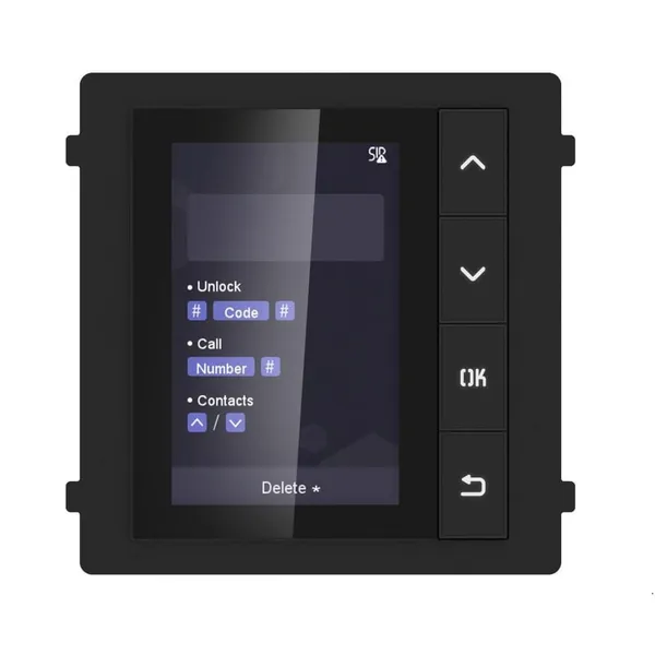 Modul afișare HIKVISION DS-KD-DIS Ecran 3.5 inch - imagine 3