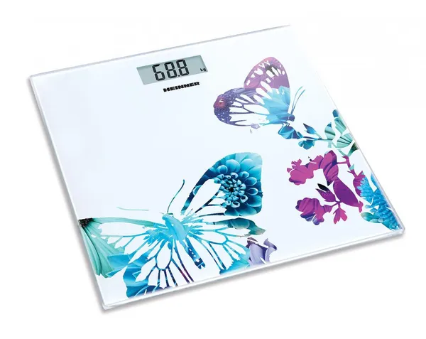 Cântar de baie HEINNER Butterfly 150 HBS-150BTF