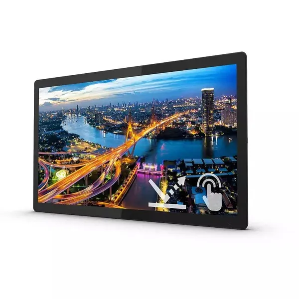 Monitor PHILIPS 222B1TFL/00 21.5 inch Touchscreen Full HD Negru - imagine 2