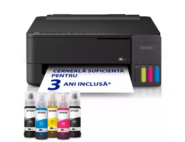 Imprimanta Inkjet EPSON L1350 CISS Color A4 USB Wi-Fi