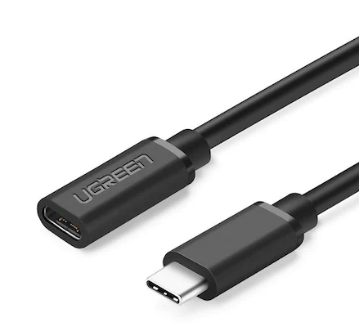 Cablu prelungitor USB Type-C UGREEN ED008 0.5m Negru