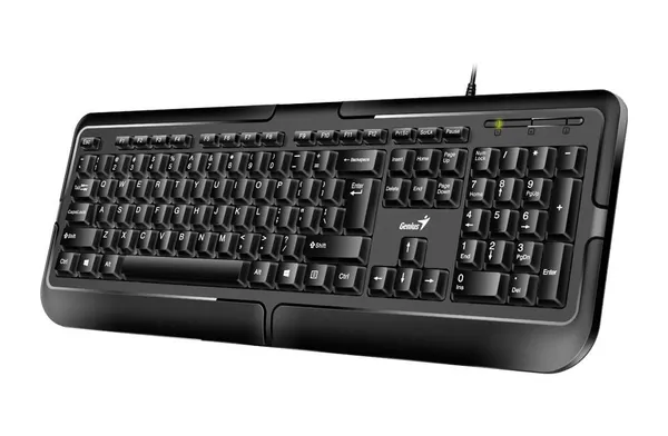 Tastatură GENIUS KB-118 Cu Fir 104 Taste Negru - imagine 2
