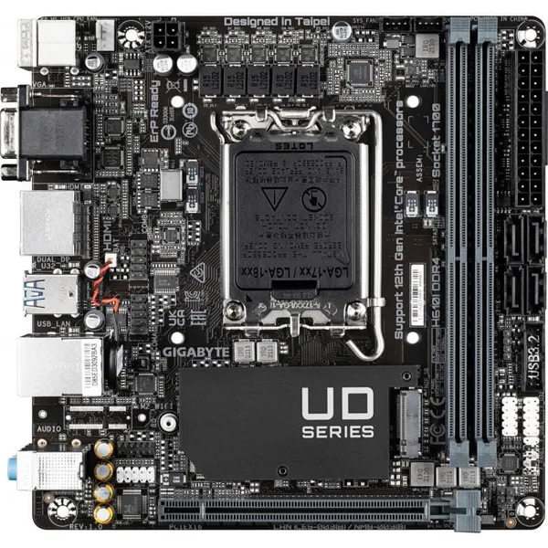 Placă de bază GIGABYTE H610I DDR4 LGA 1700 ITX