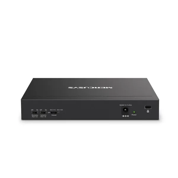 Switch MERCUSYS MS110P 10 Porturi POE - imagine 2