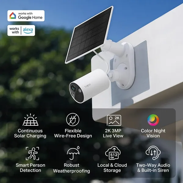 Camera de Supraveghere Wireless 2K TP-LINK Tapo C410 - imagine 4