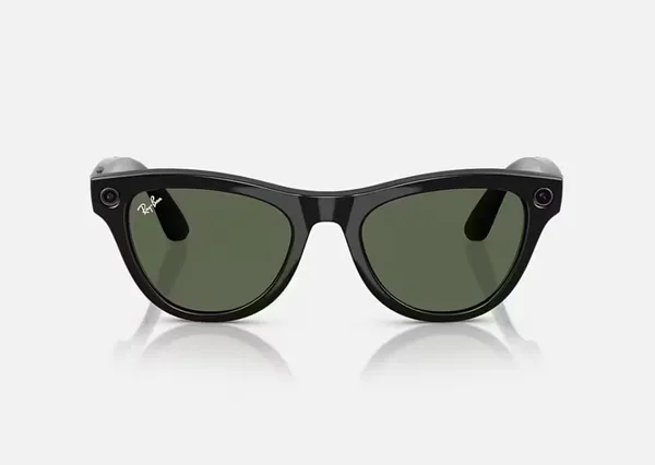 Ochelari Smart RAY-BAN Meta Skyler AI Negru Verde G15 RW4010
