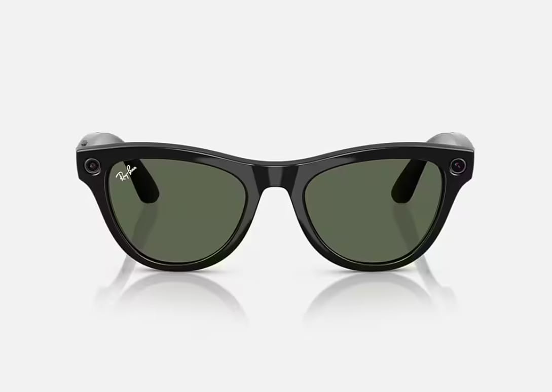 Ochelari Smart RAY-BAN Meta Skyler AI Negru Verde G15 RW4010