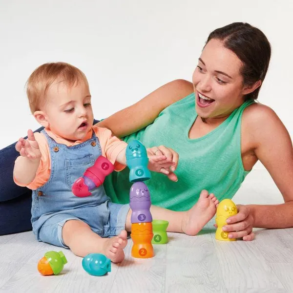Jucărie Interactivă TOMY Ouă și Forme Colorate - imagine 3