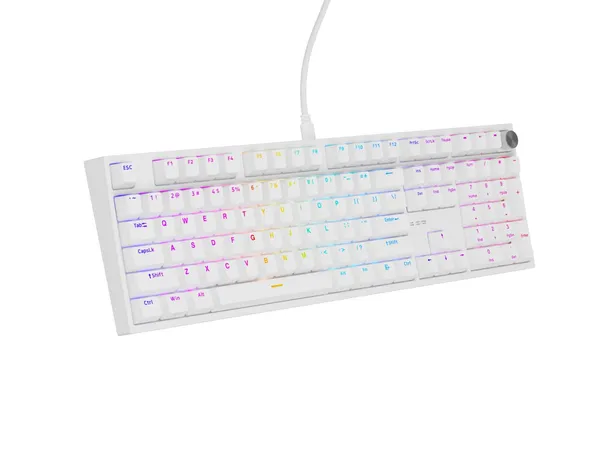 Tastatură Mecanică GENESIS Thor 404 RGB 107 Taste Alb - imagine 5