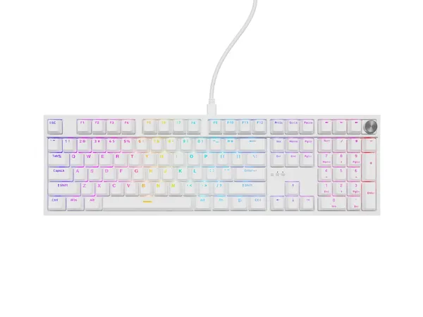 Tastatură Mecanică GENESIS Thor 404 RGB 107 Taste Alb - imagine 2
