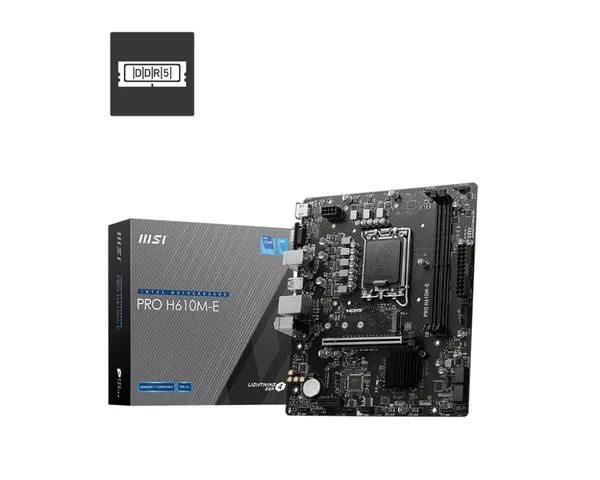 Placă de bază MSI PRO H610M-E LGA 1700 DDR5 Micro-ATX