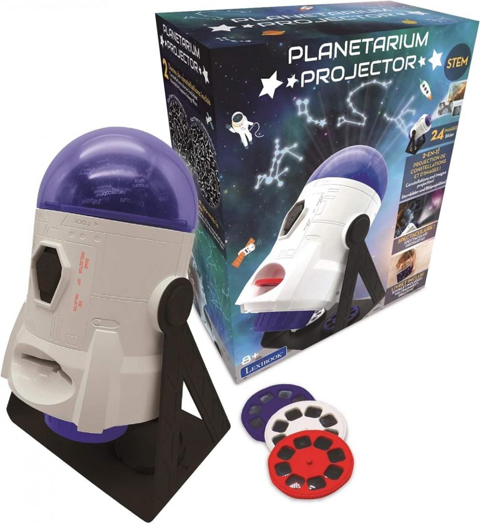 Proiector Planetariu DISNEY Lexibook 2in1 360 Grade NLJ180
