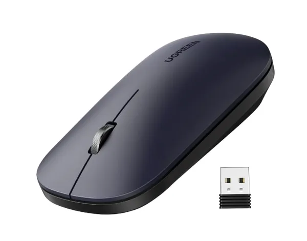 Mouse UGREEN MU001 Wireless 2.4GHz 4000 DPI Negru